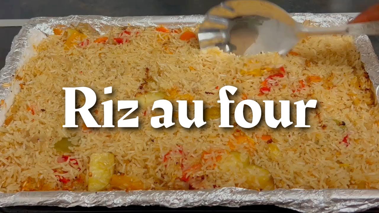 Riz au légumes fait au four