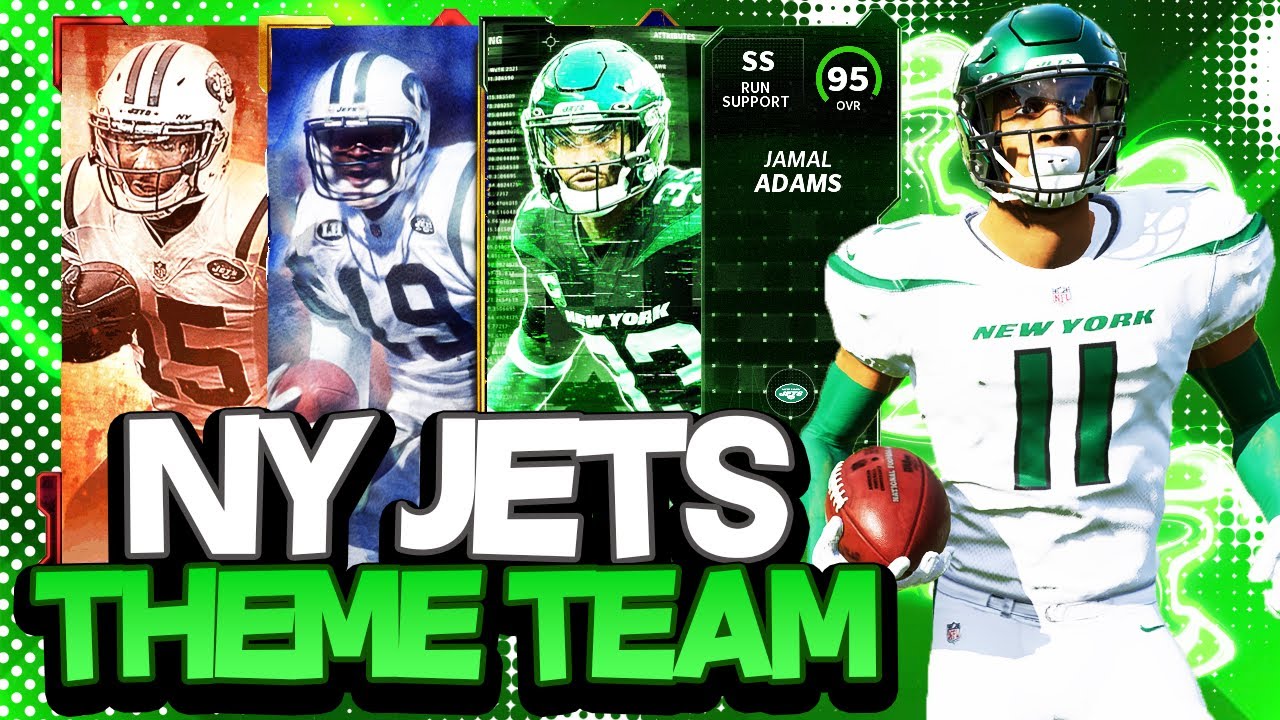 I USED A 50/50 JETS THEME TEAM AND DOMINATED! MADDEN 22 ULTIMATE TEAM GAMEPLAY!