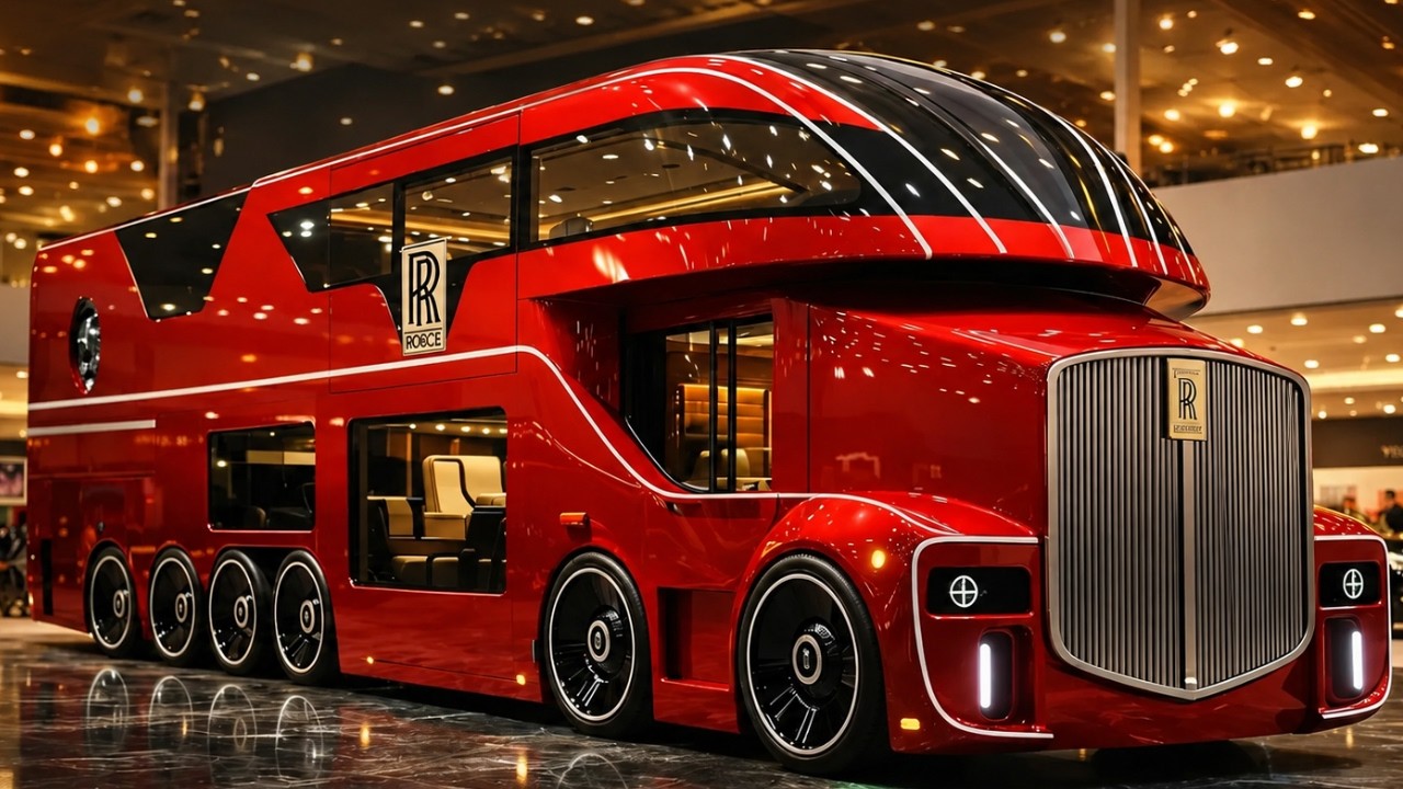 Внутри роскошного автодома Rolls Royce 2026 стоимостью 8 миллионов долларов – будущее ультрароско...