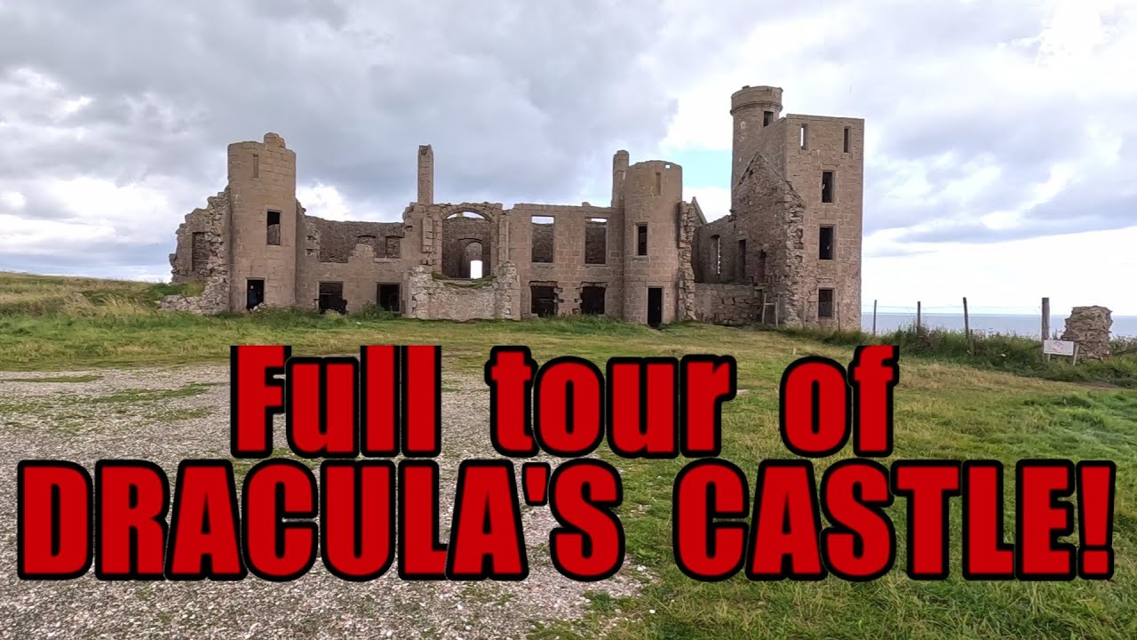 We saw Dracula's Castle! (Slains Castle) In Cruden Bay, Scotland