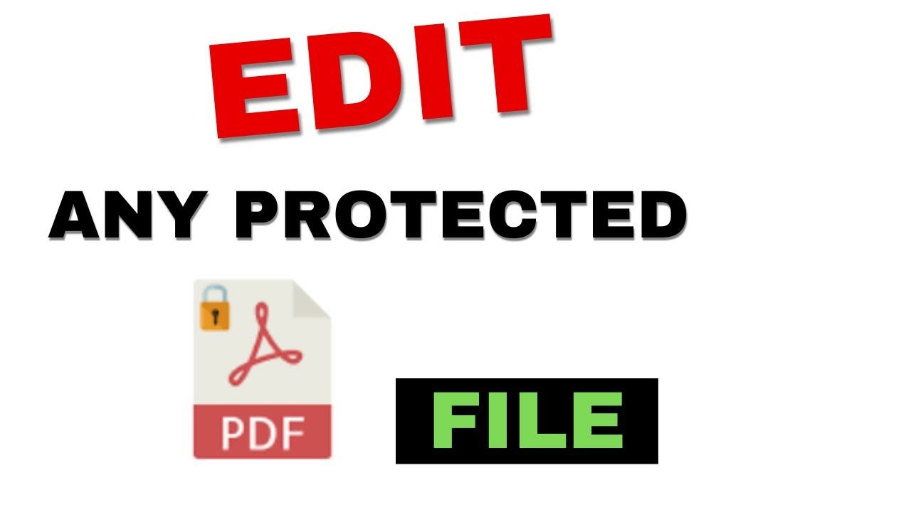Редактируйте любые защищенные PDF-файлы всего за 2 минуты!