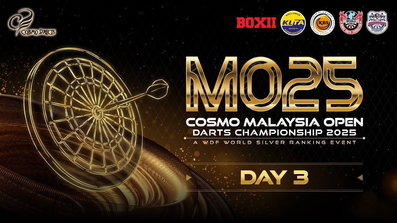 COSMO MALAYSIA OPEN DARTS CHAMPIONSHIP 2025 | DAY 3 | TEAM EVENT KNOCKOUT