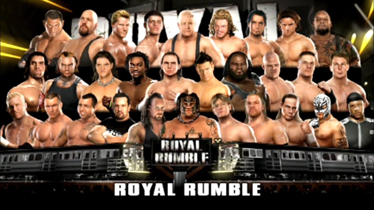 WWE SmackDown vs. Raw 2009 (PS3) Royal Rumble