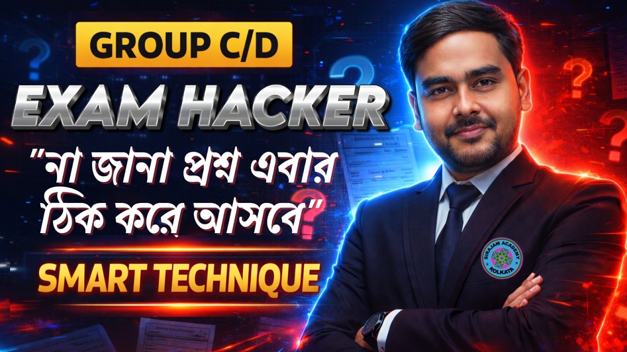 GROUP C/D || এইভাবে OMR & প্রশ্নপত্র handle করবে|| Guess Work Ninja Technique