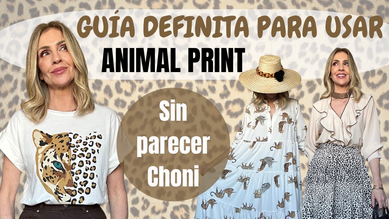 Cómo combinar el LEOPARDO CON ESTILO /animal print (tu asesora de imagen y moda )