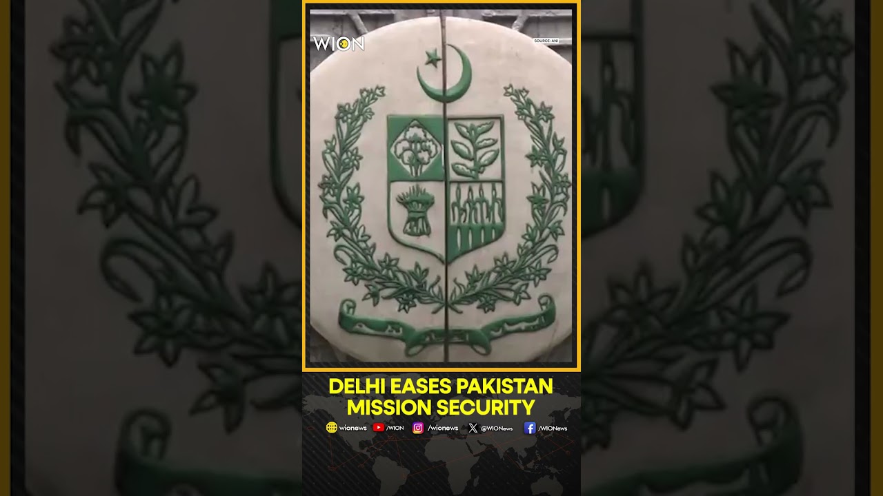Delhi Removes Security Barriers Outside Pakistan High Commission |  WION Shorts