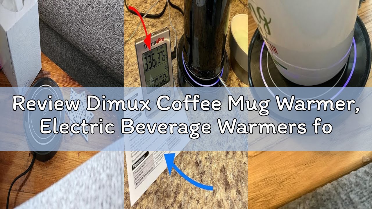 Review Dimux Coffee Mug Warmer, Electric Beverage Warmers for Office Home Desk Use, Smart Cup Warmer