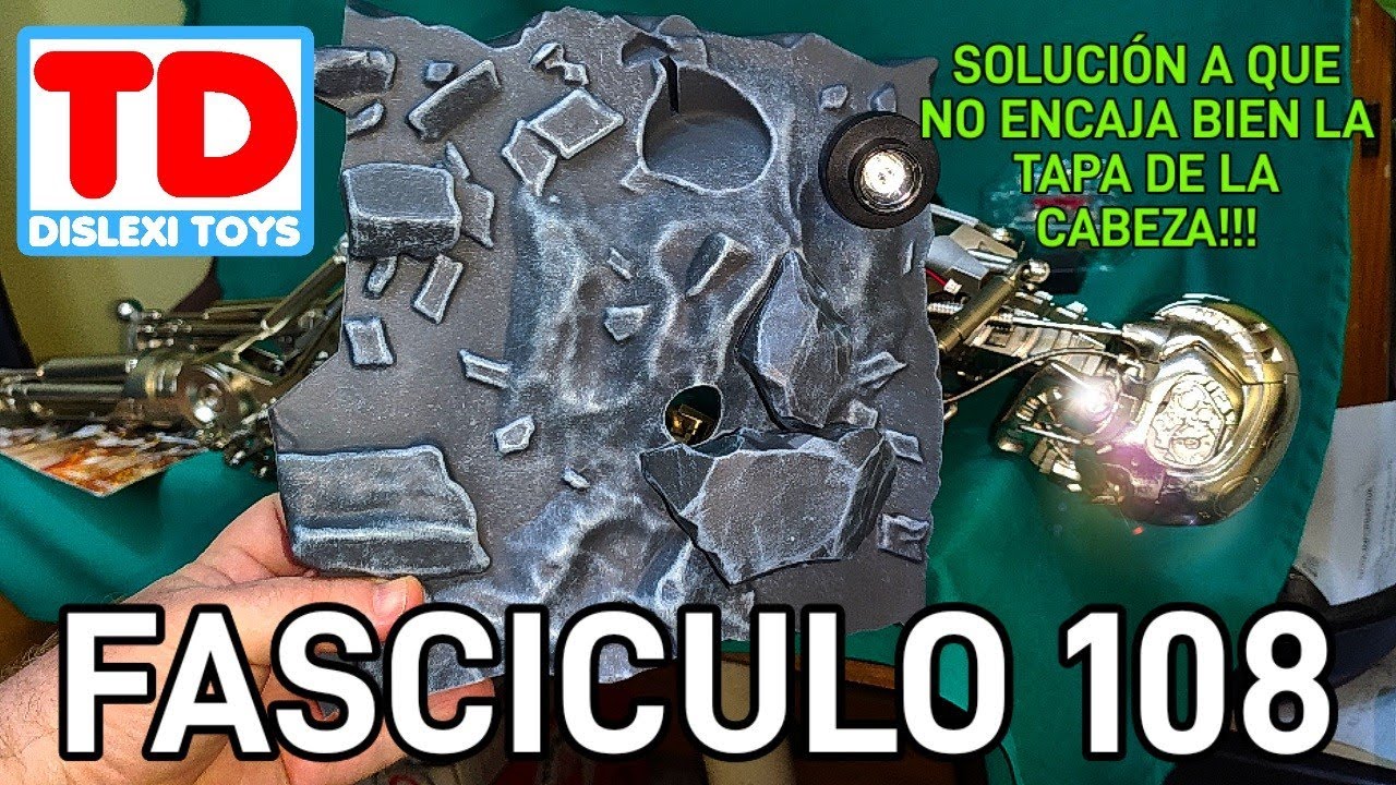 TERMINATOR CONSTRUYE EL T800 FASCÍCULO 108 SALVAT EDICIÓN ARGENTINA 