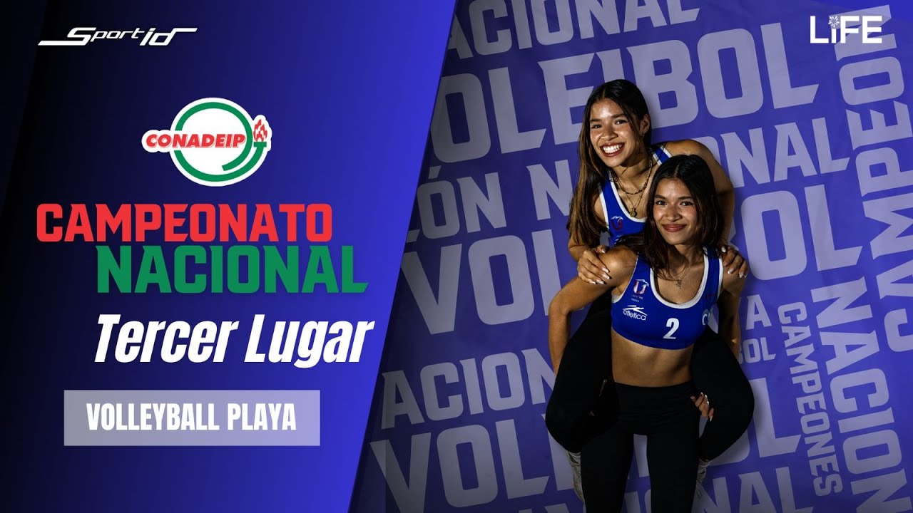 U. CUAUHTÉMOC GDL VS ANÁHUAC QRO| 3ER LUGAR FEMENIL | NACIONAL VOLEIBOL DE PLAYA CONADEIP 1RA FUERZA