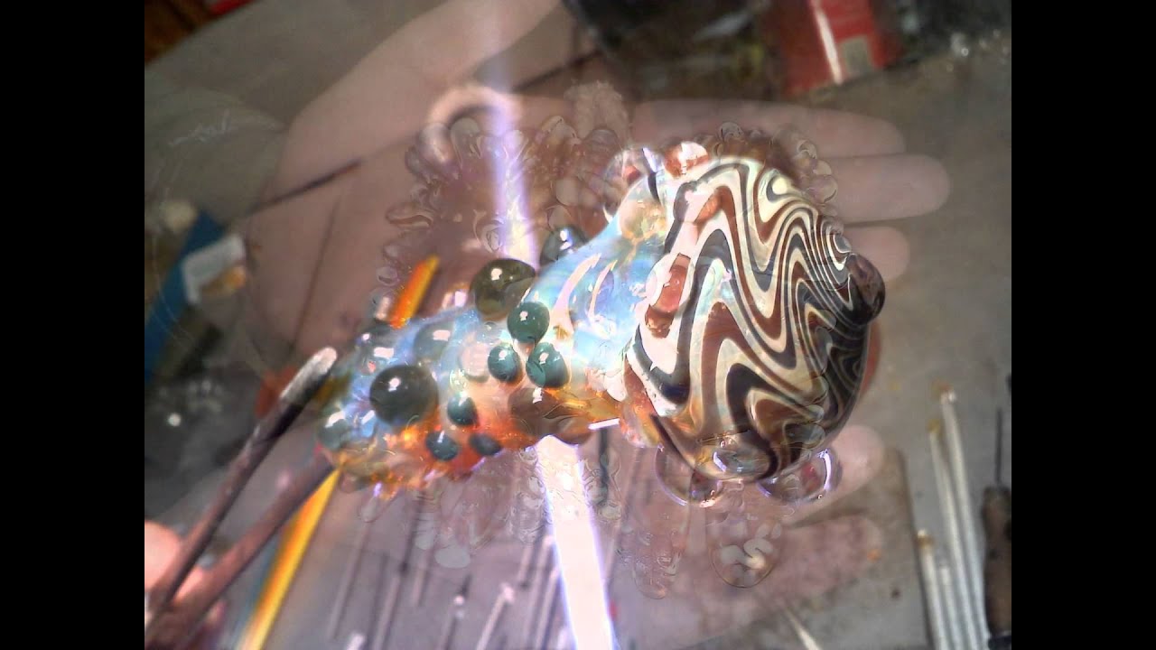 sick glassblower makes sick art