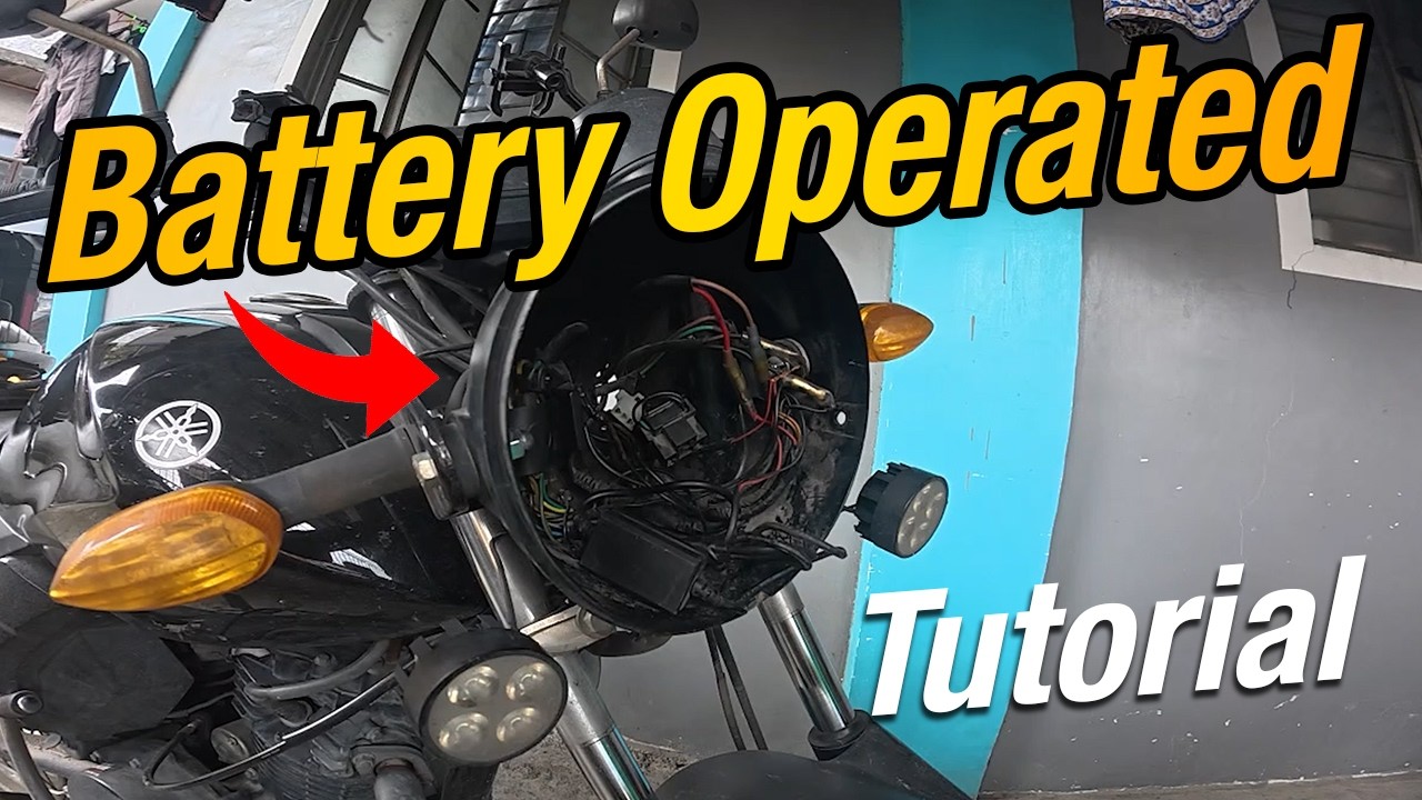 Yamaha YTX 125 Paano mag Battery Operated? Step-by-step