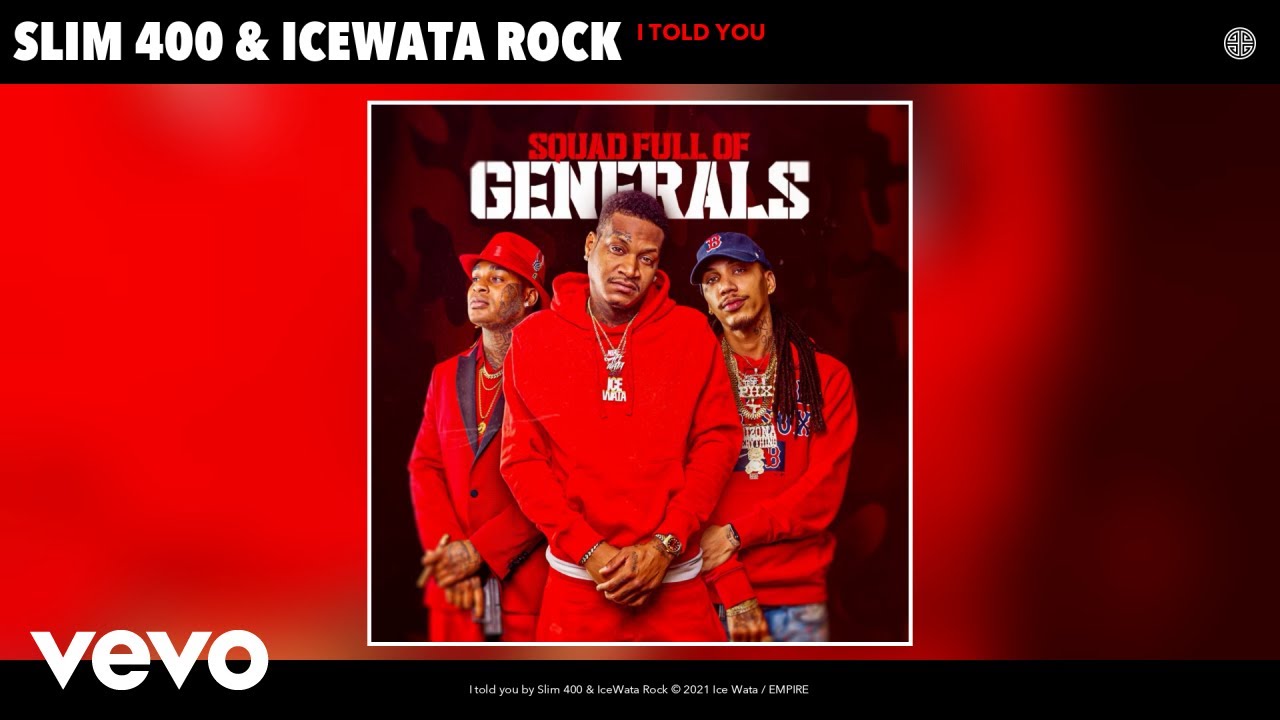 Slim 400, IceWata Rock - I told you (Audio)