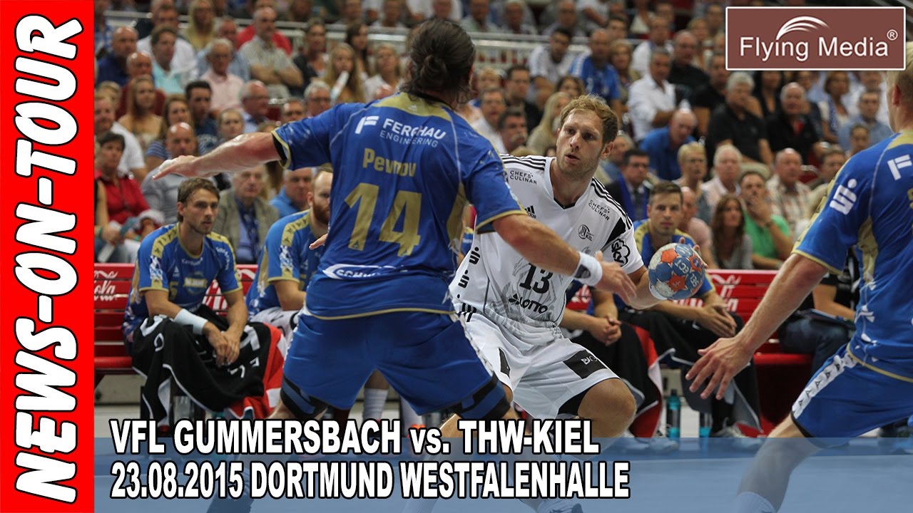 VfL Gummersbach - THW Kiel (HD) Kurzer TV-Beitrag | Dortmund Westfalenhalle