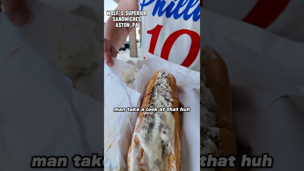 Scrapple Cheesesteak?! #philly #cheesesteak #phillycheesesteak #scrapple #gritty