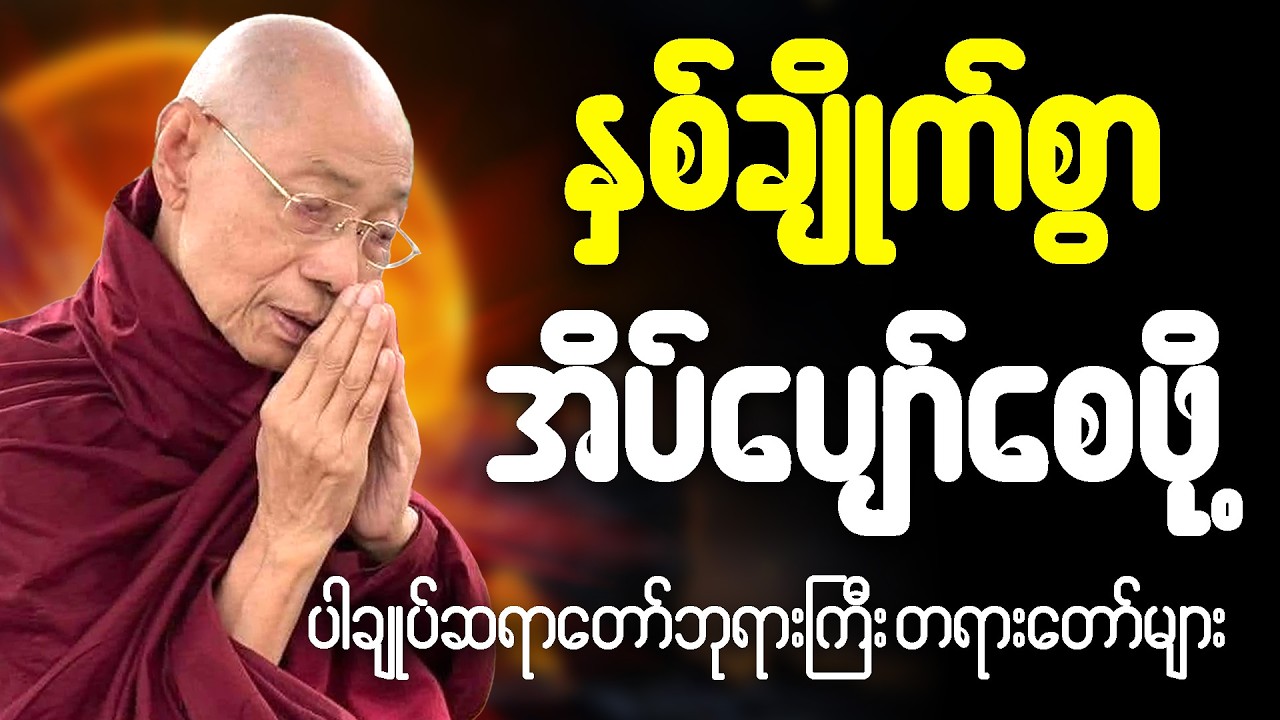 တရားနာရင်း စိတ်အေးချမ်းစွာ အိပ်စက်အနားယူပါ 🙏 #ပါမောက္ခချုပ်ဆရာတော် #တရားတော်များ #2026