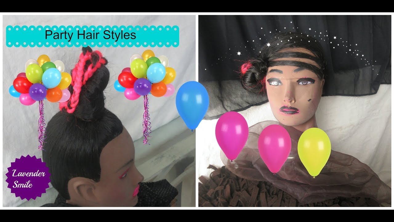 Party Hairstyles Vlog  |  touch of pink