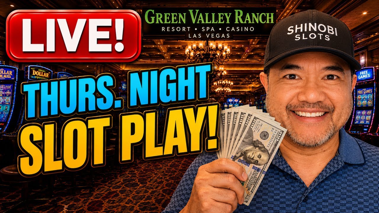 🛑 LIVE SLOT PLAY! Thursday Night Slot fun from Las Vegas! #shortfeed #liveslotplay #livegambling