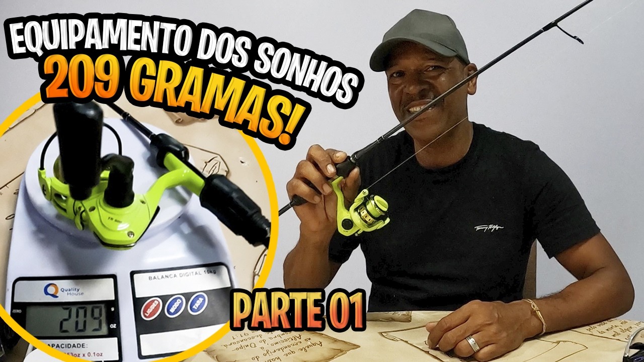 EQUIPAMENTO ULTRA LIGHT COMPLETO DE 209G! 😱🔥 VEJA ESSE CONJUNTO EM DETALHES