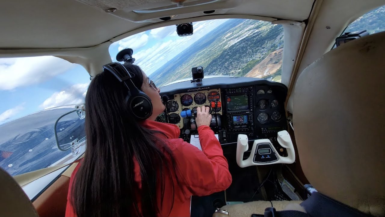 Flight in the Beechcraft Baron 58TC to Nashville, Tennessee  from Clayton, Georgia. -  Part 3