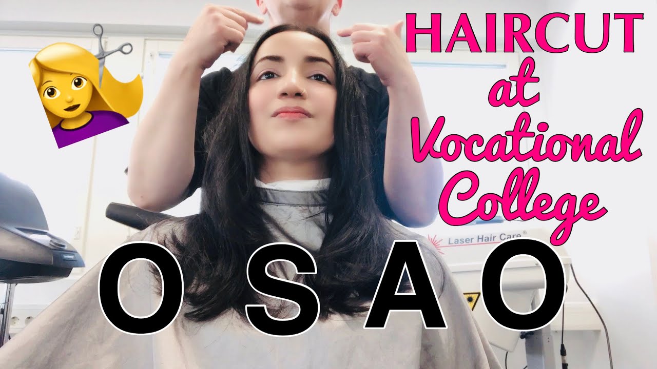 HAIRCUT @Vocational College OSAO| Finnish Beauty Salon | Supervised Cosmetology Services by Students