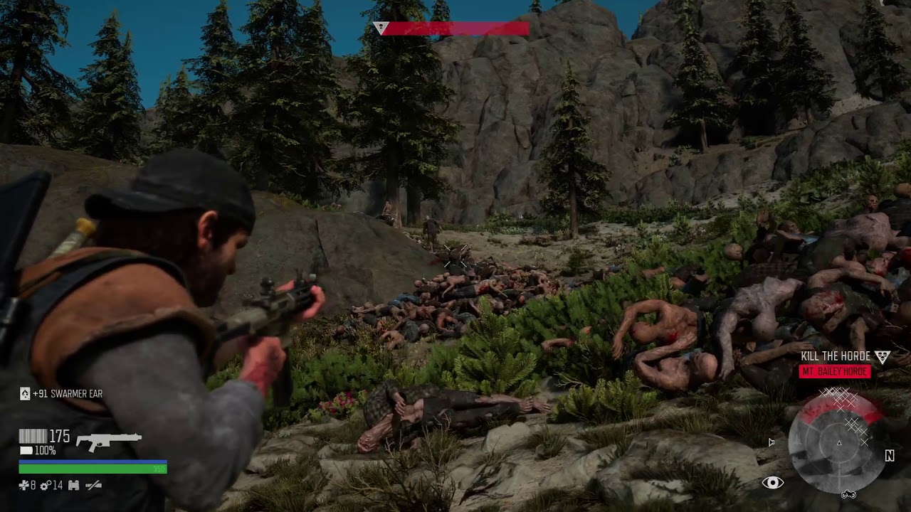 BND-150 with Gas Darts vs. Mt. Bailey Horde (300 Swarmers) - 