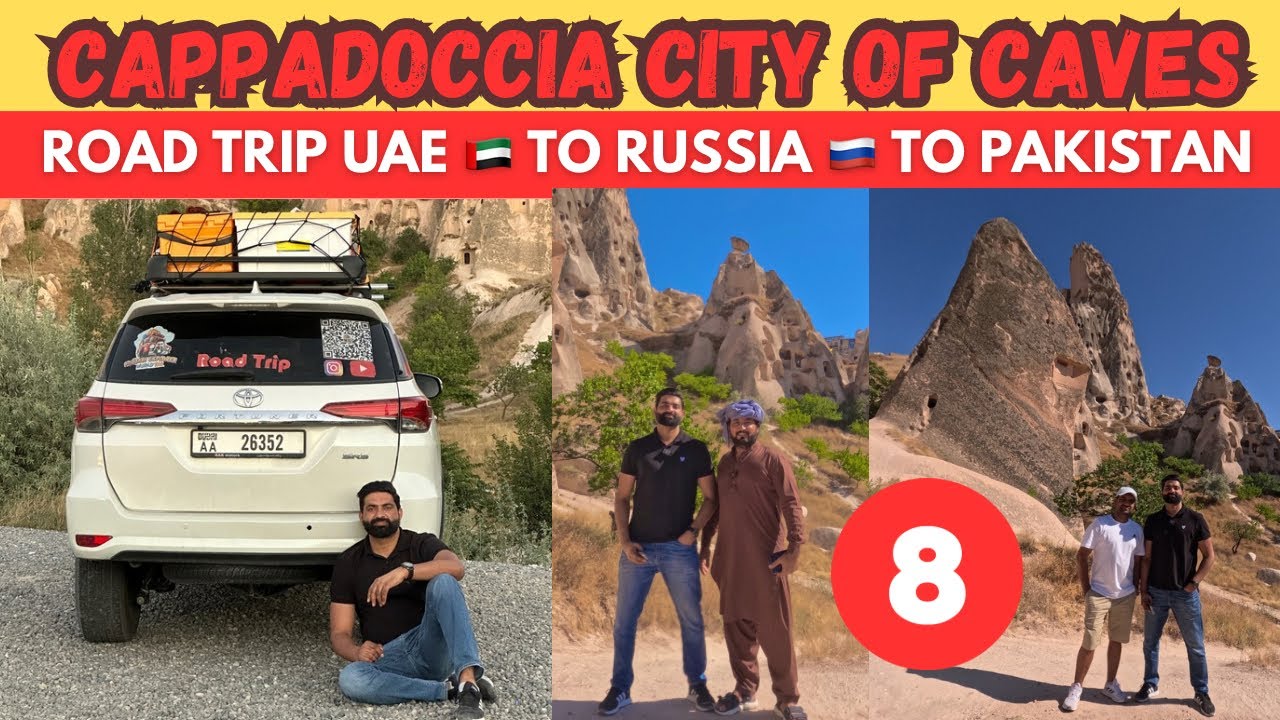 The Ancient Caves of Cappadocia 🇹🇷Road Trip | EP 8 | anjum Saroya, UAE 🇦🇪 To RUSSIA TO Pakistan 🇵🇰
