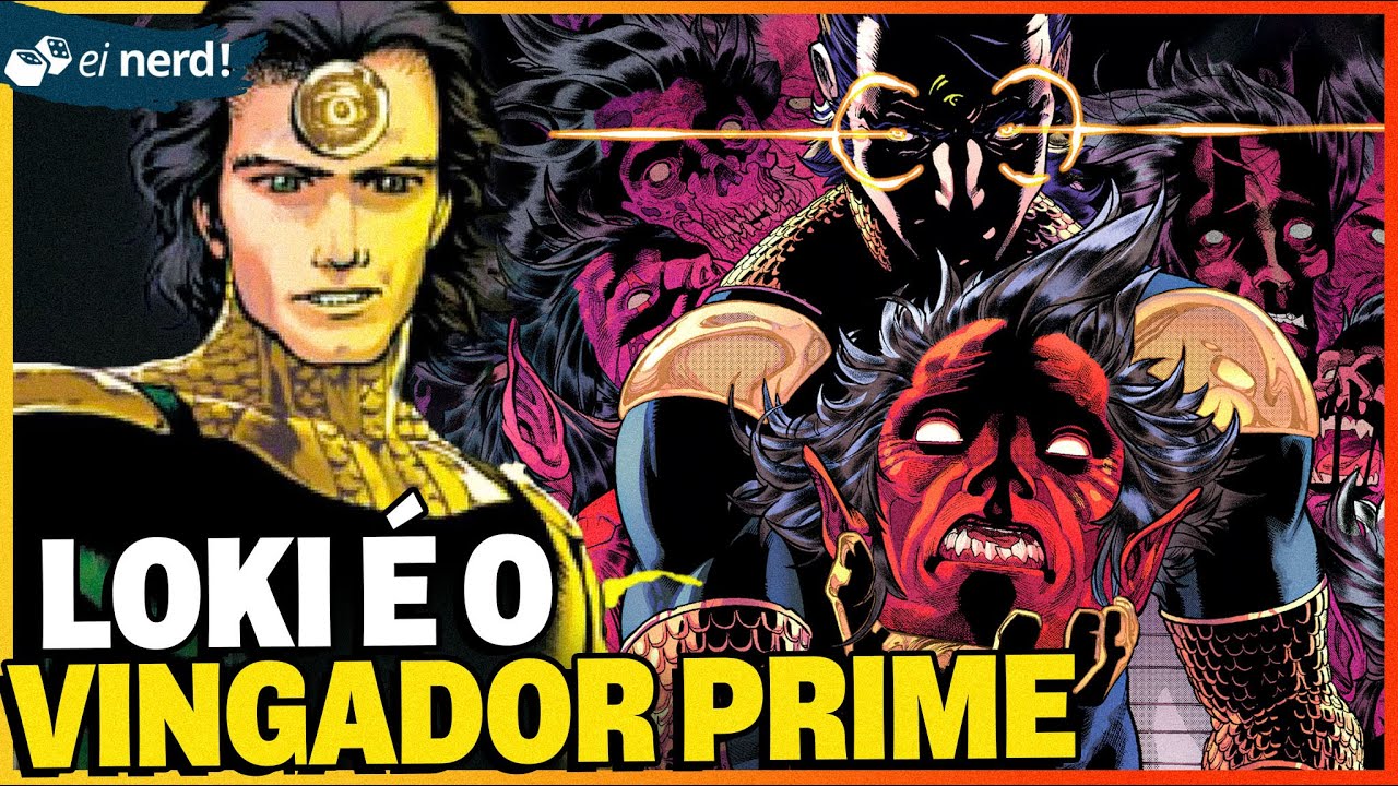 A ORIGEM DO VINGADOR PRIME, O LOKI MAIS PODEROSO!  Saga Multiversal - [Parte 5]