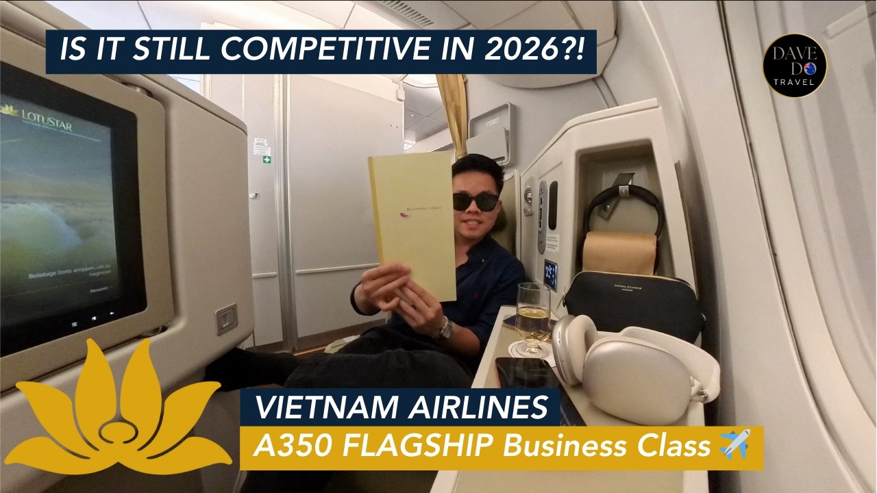 Бизнес-класс Vietnam Airlines в 2026 году?! Флагманский A350 на рейсе из Сиднея в Хошимин 🇻🇳