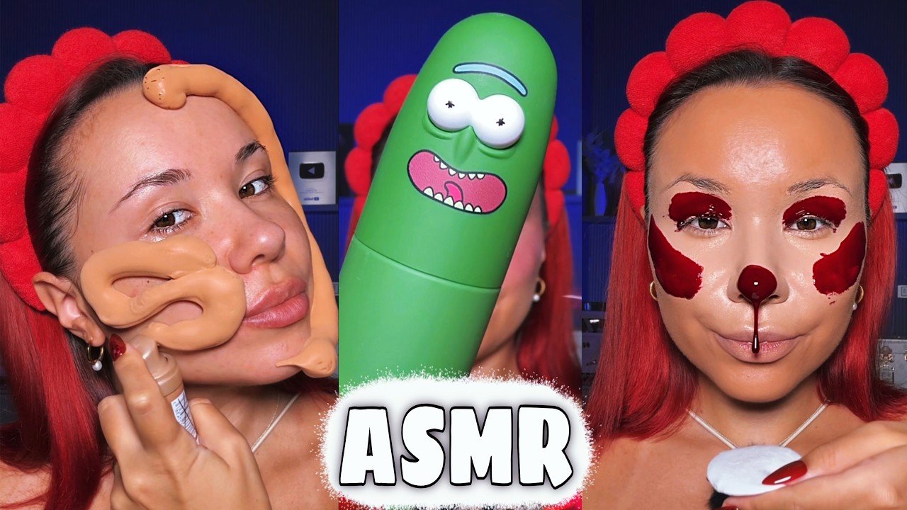 Kat Longoria - GRWM with all makeup hacks! ASMR edition