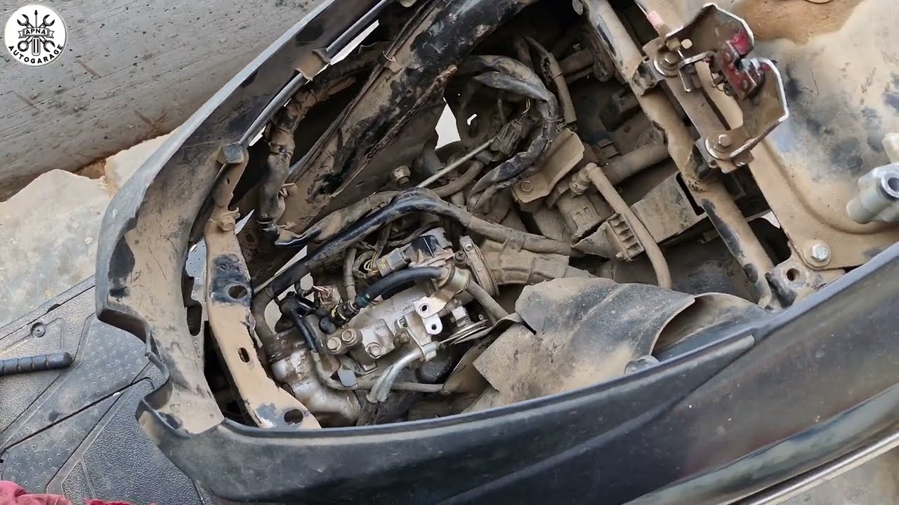 Honda activa bs6 idel rpm problem #youtube #automobile #mechanic #honda #viral #viralvideo #shorts