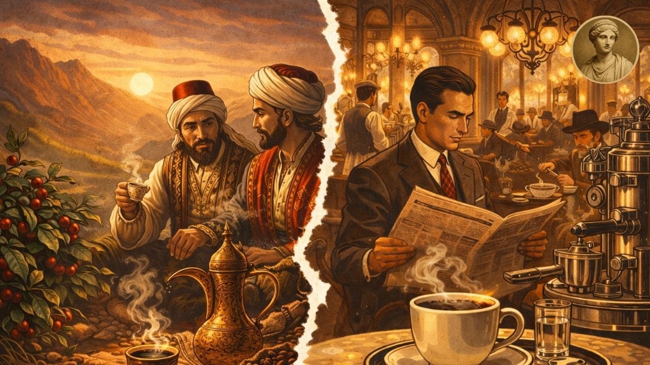 Die gesamte Geschichte des Kaffees zum Einschlafen