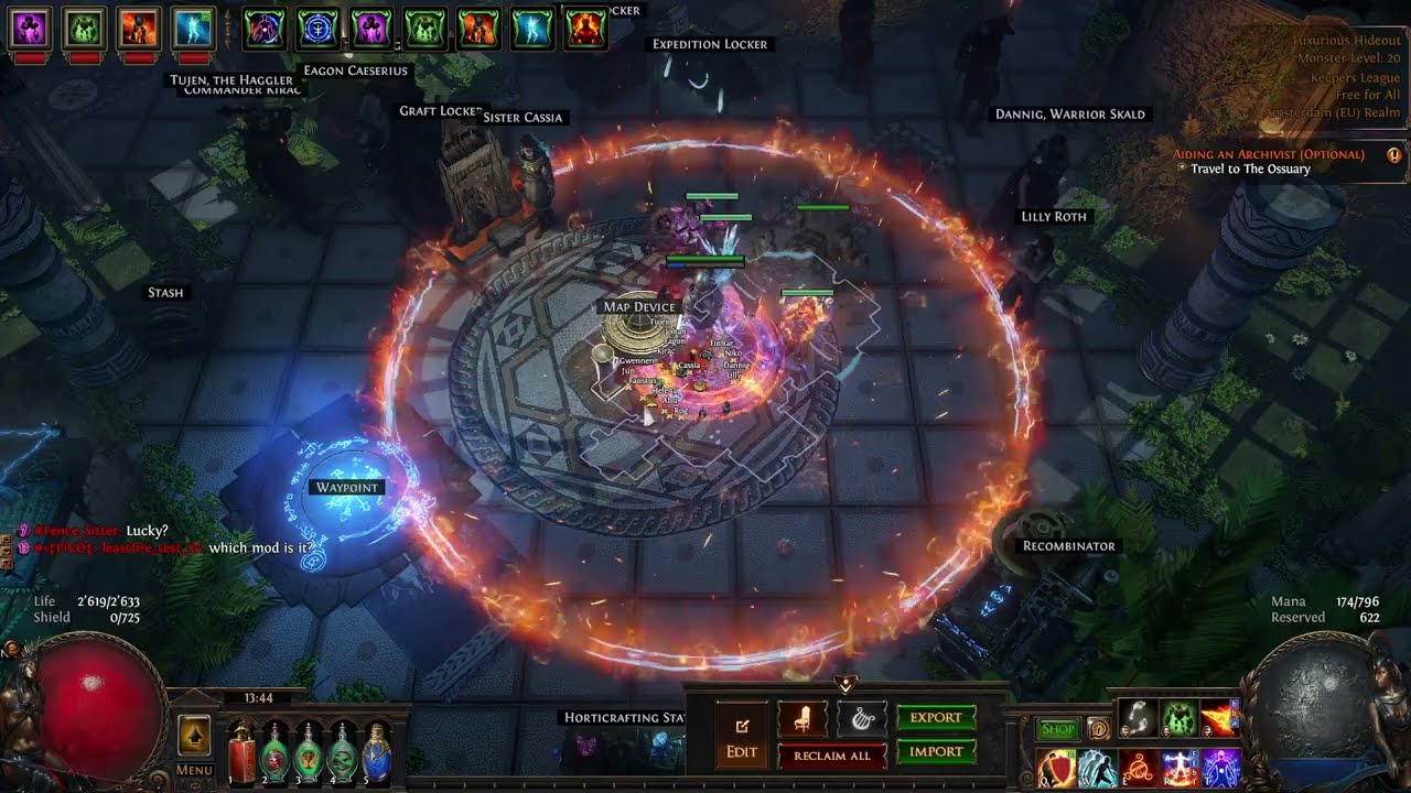 Righteous Fire Elementalist League Start Test Conclusion for 3.28