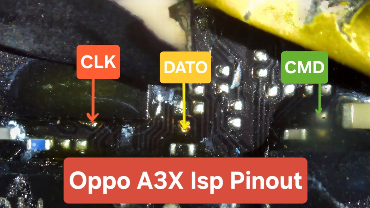 OPPO A3X Frp Isp Pinout Android 16