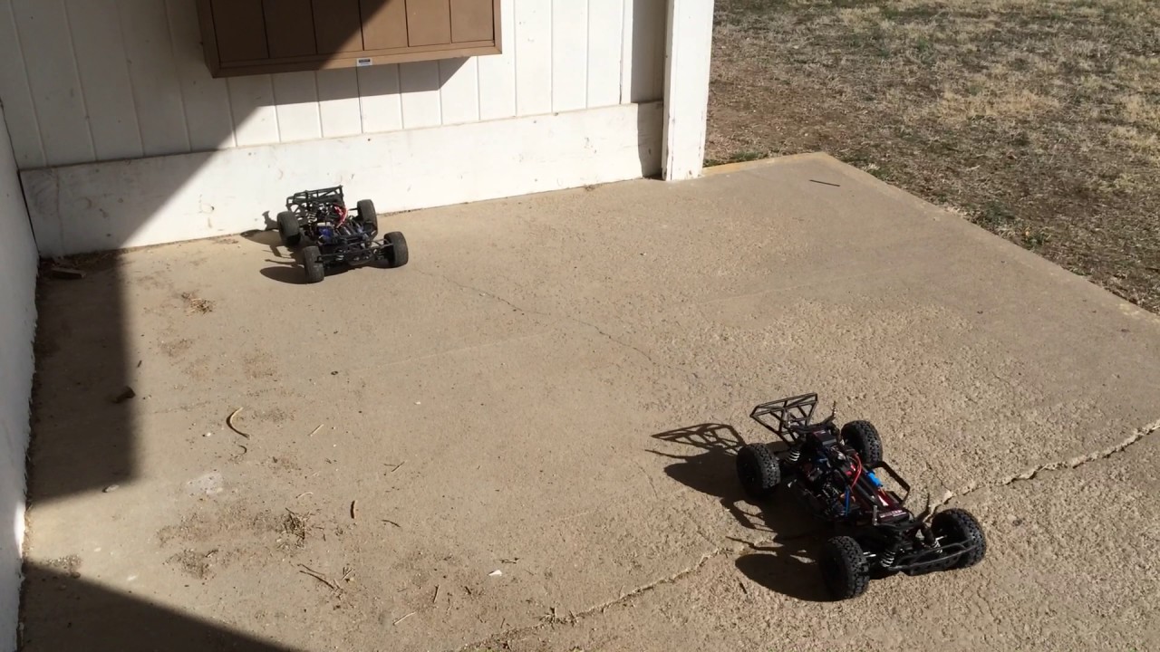 Castle Mamba X With Sensored 3800kv motor vs Traxxas VXL 3500kv
