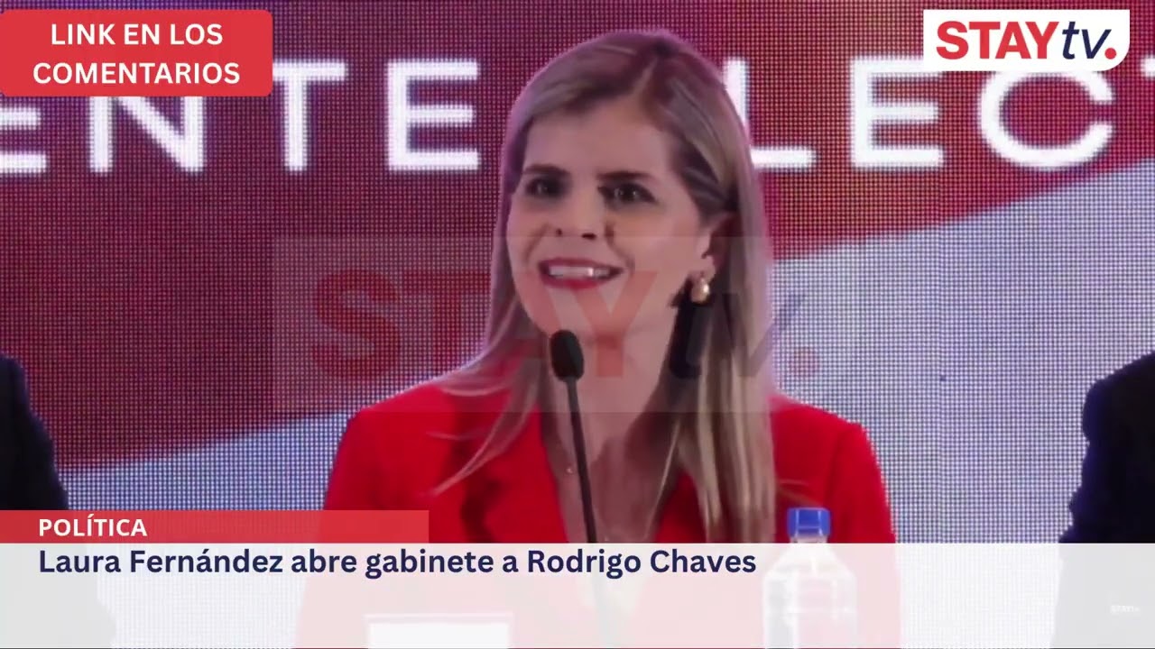 Laura Fernández abre gabinete a Rodrigo Chaves