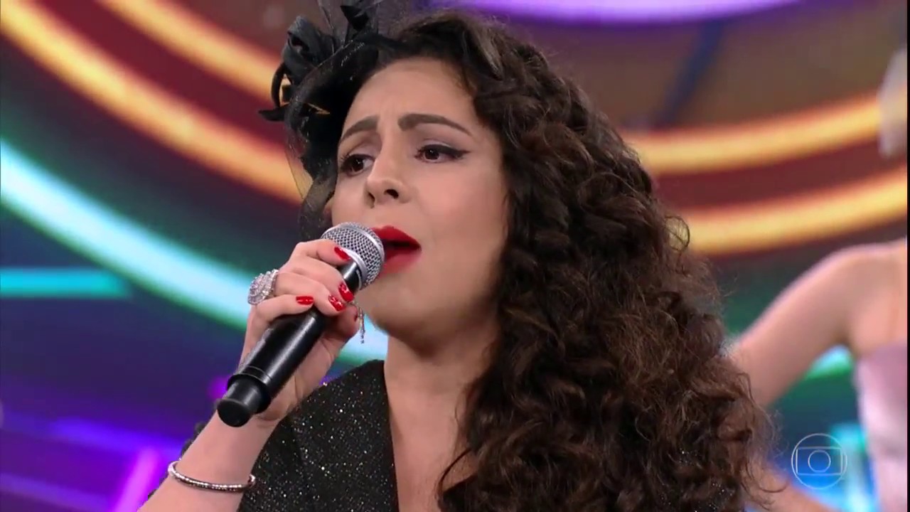 Carmen Monarcha - Domingão do Faustão - Rede Globo - 17/06/2018
