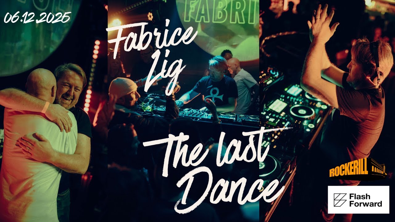 Fabrice Lig&rsquo;s last DJ set at Rockerill, marking the end of a career. A journey into electronic music