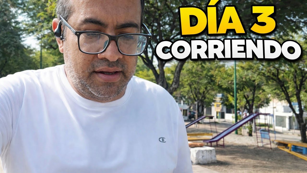 Día 3 corriendo… mis piernas ya lo resienten 🦵