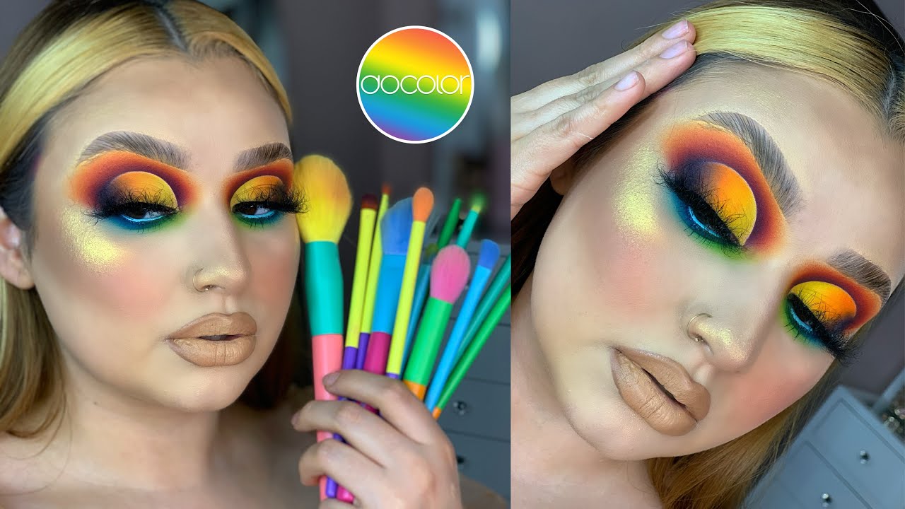 Como utilizar las brochas y para que sirve cada una , maquillaje inspirado en mis brochas
