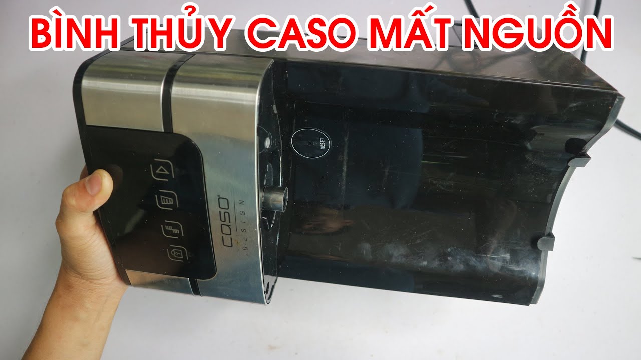 Sửa bình thủy điện CASO mất nguồn, tìm hiểu thiết kế bình thủy Châu Âu