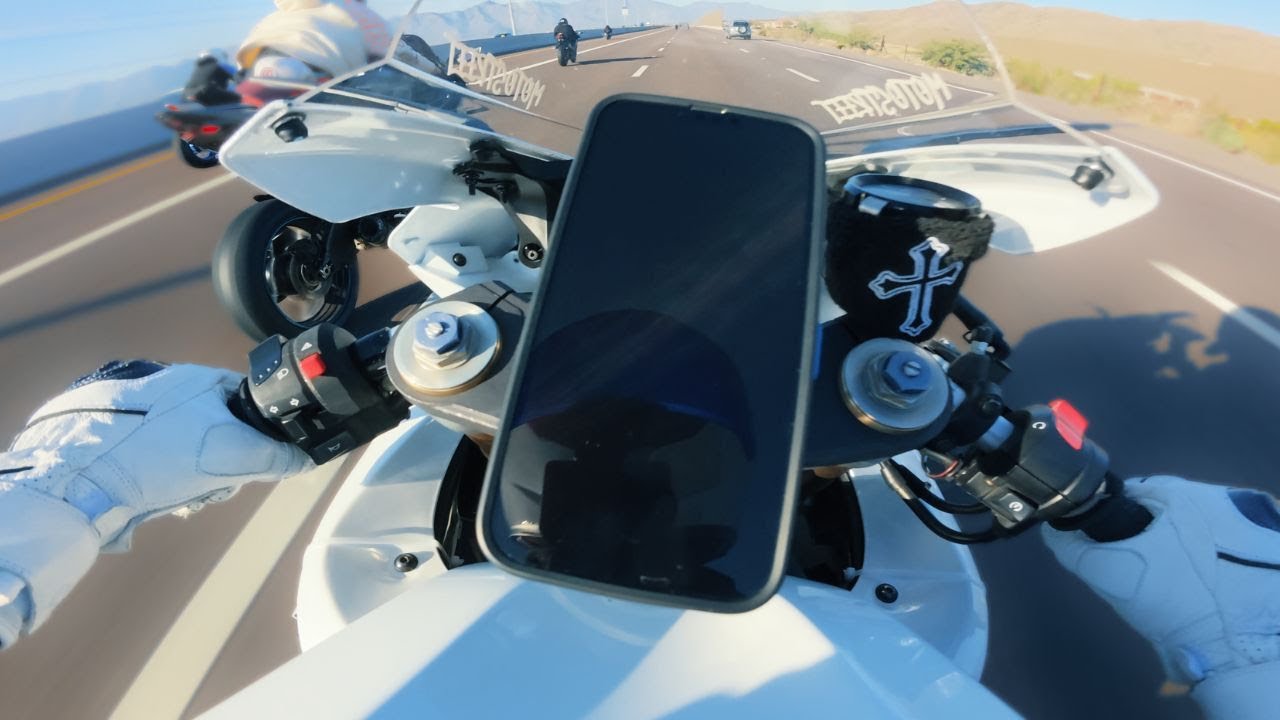 RIPPING THE HIGHWAY WITH SPORTBIKES | GSXR600 | Motovlog #14