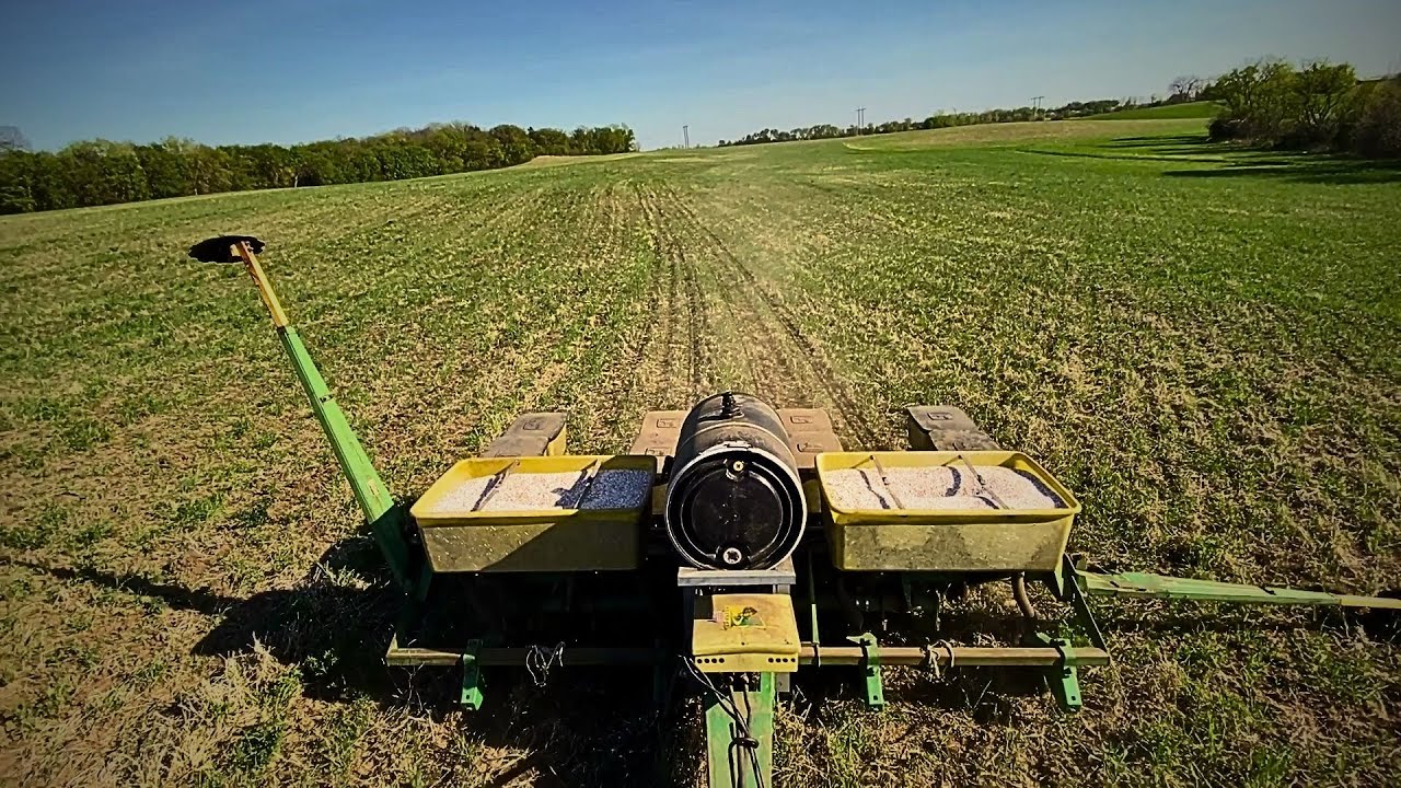 No-Till Planting Corn with Compost Extract