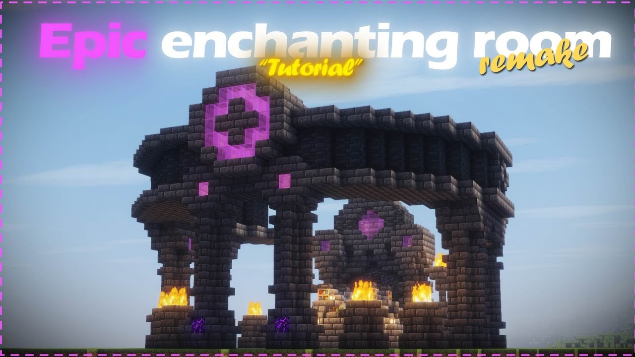 Epic Enchanting Room — Minecraft Tutorial (Remake + Better Guide)