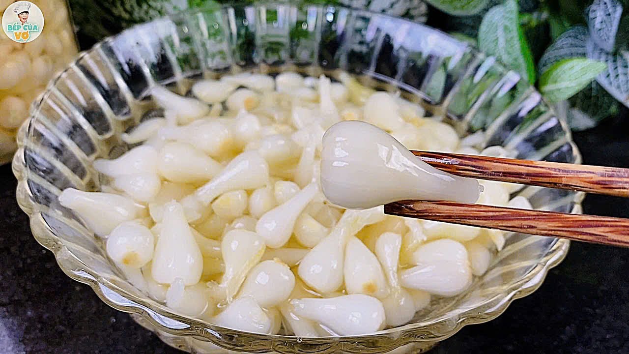Bí quyết làm CỦ KIỆU NGÂM ĐƯỜNG không cần phơi nắng, lên men tự nhiên.