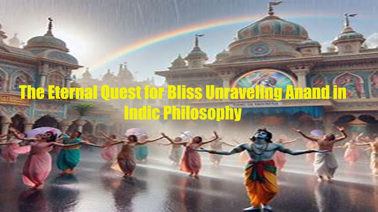 The Eternal Quest for Bliss Unraveling Anand in Indic Philosophy #TheEternalQuestforBliss
