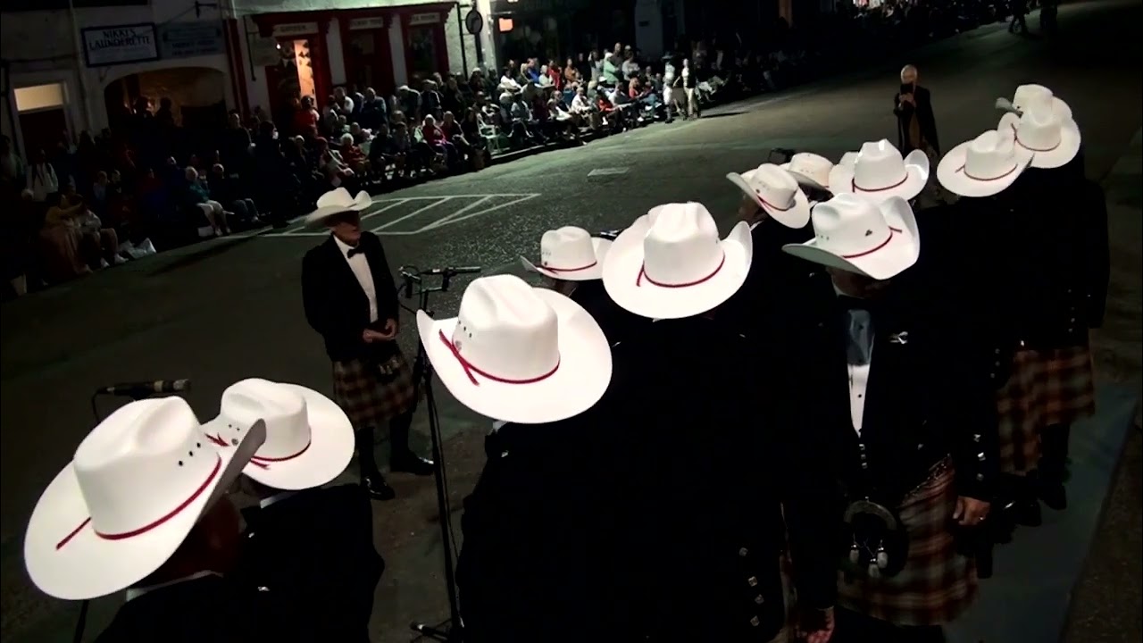 Kirkcudbright Floodlit Tattoo 2022  The Calgary Burns Singers