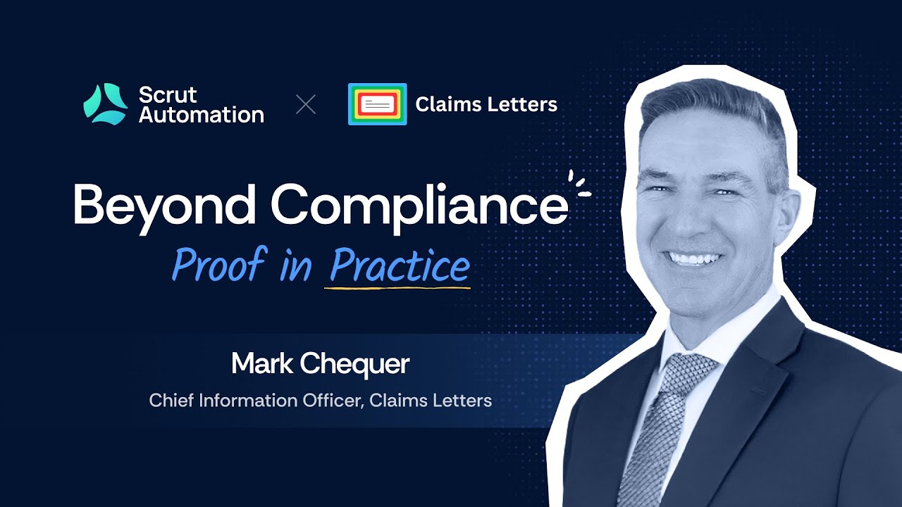 Scrut X Claims Letters | Compliance clarity right from onboarding