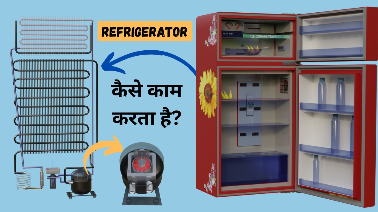 How Does A Refrigerator(fridge) Works - 3D Animation