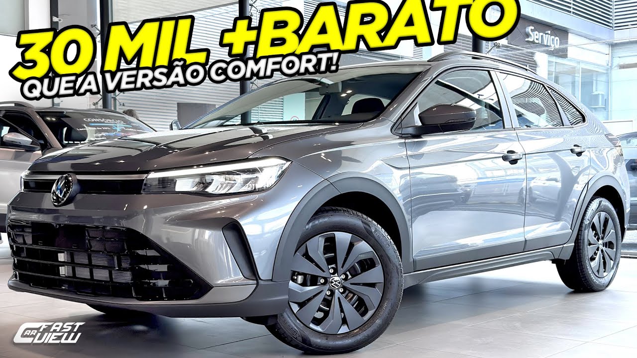 NOVO VOLKSWAGEN NIVUS SENSE 2026 VERSÃO BARATA +EQUIPADO QUE CRETA COMFORT TEM BOM CUSTO BENEFÍCIO