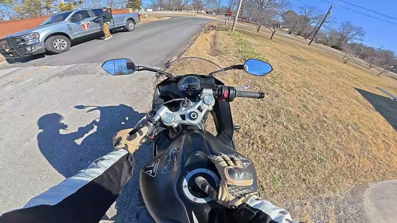 Daytona 660 test ride 2